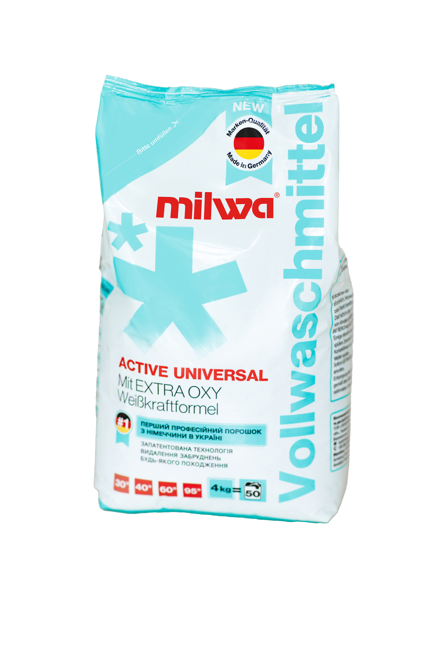 Порошок пральний Milwa Active Universal 4 кг